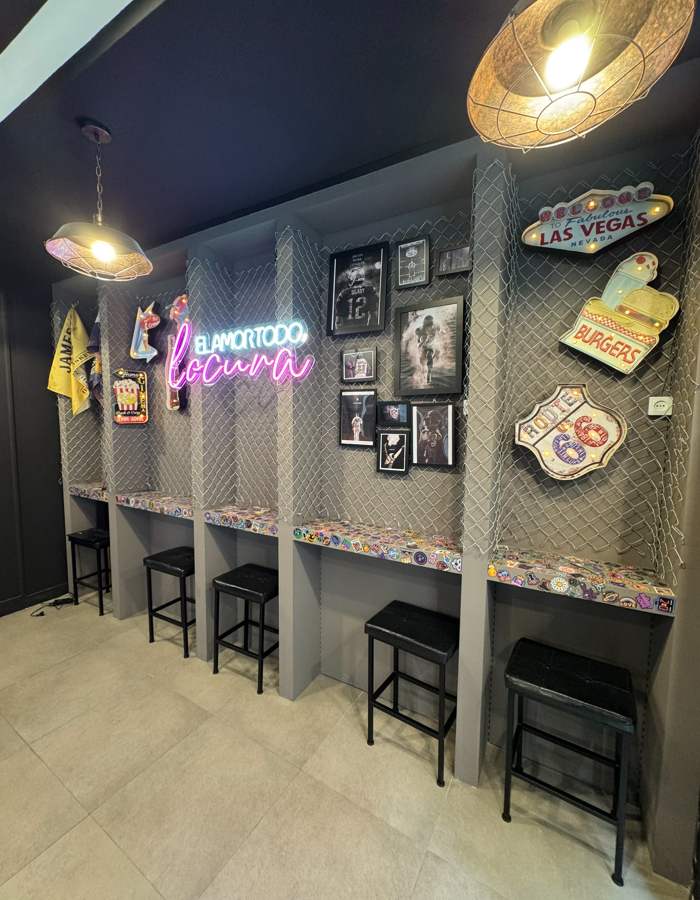 Barra pladur pintura y valla decorativa