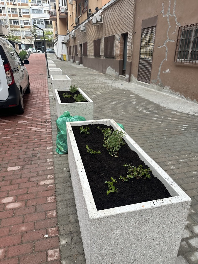 Reforma jardineras