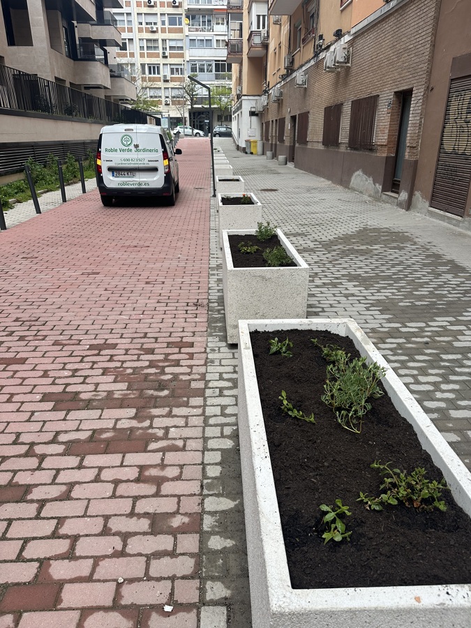 Reforma jardineras