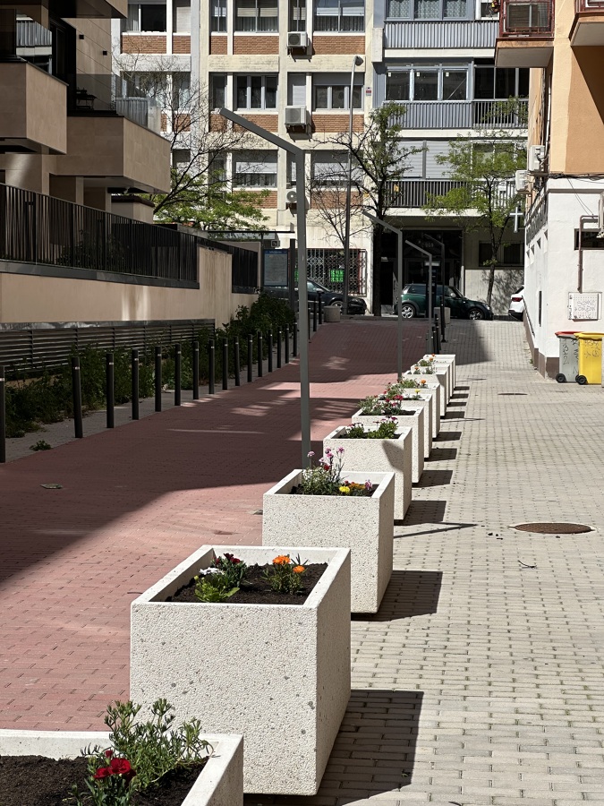 Reforma jardineras