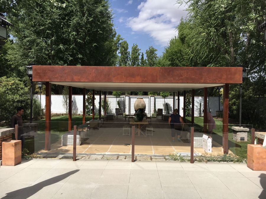 Carpa fija de finca