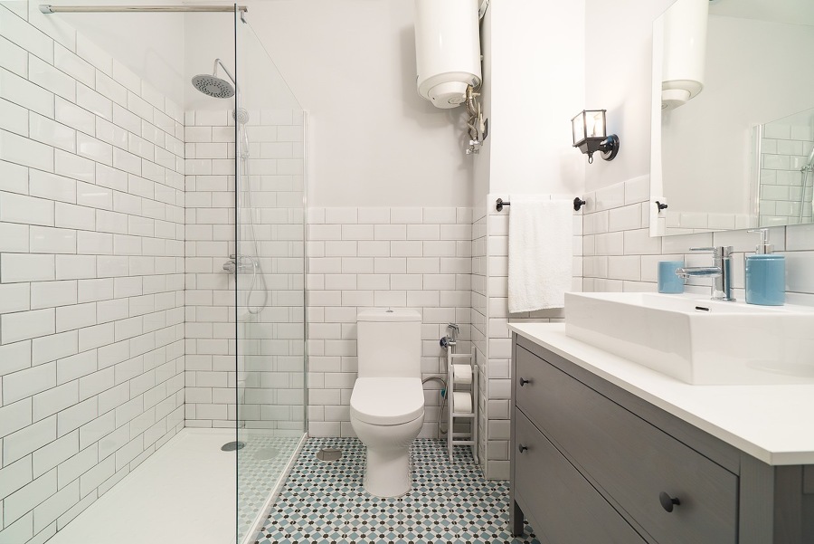 Baño decorado