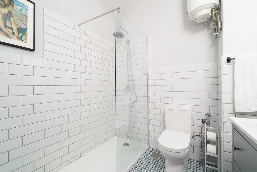 Baño decorado