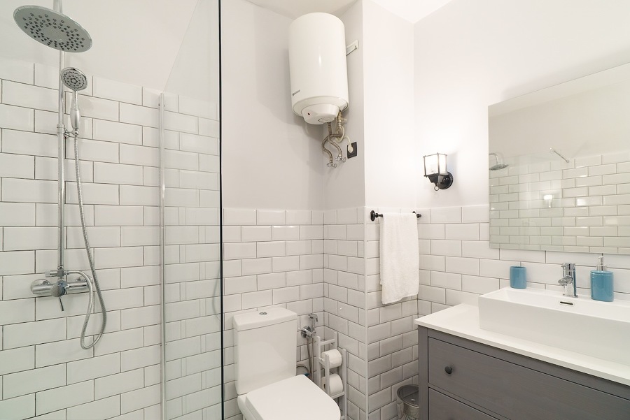 Baño decorado