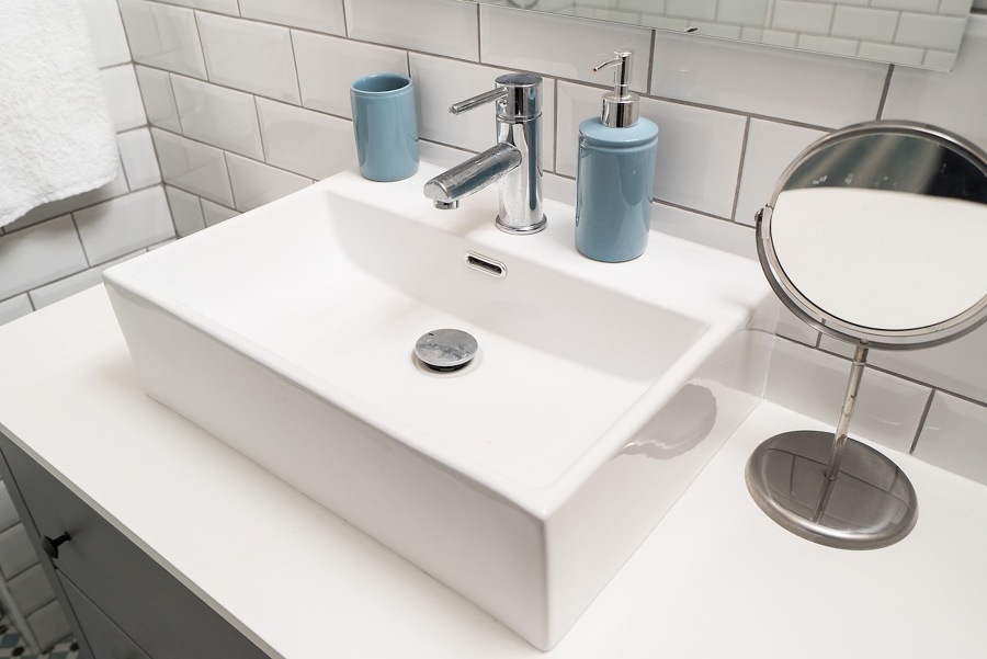 Baño decorado