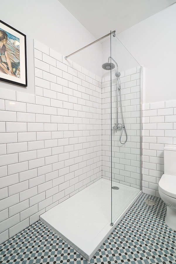 Baño decorado