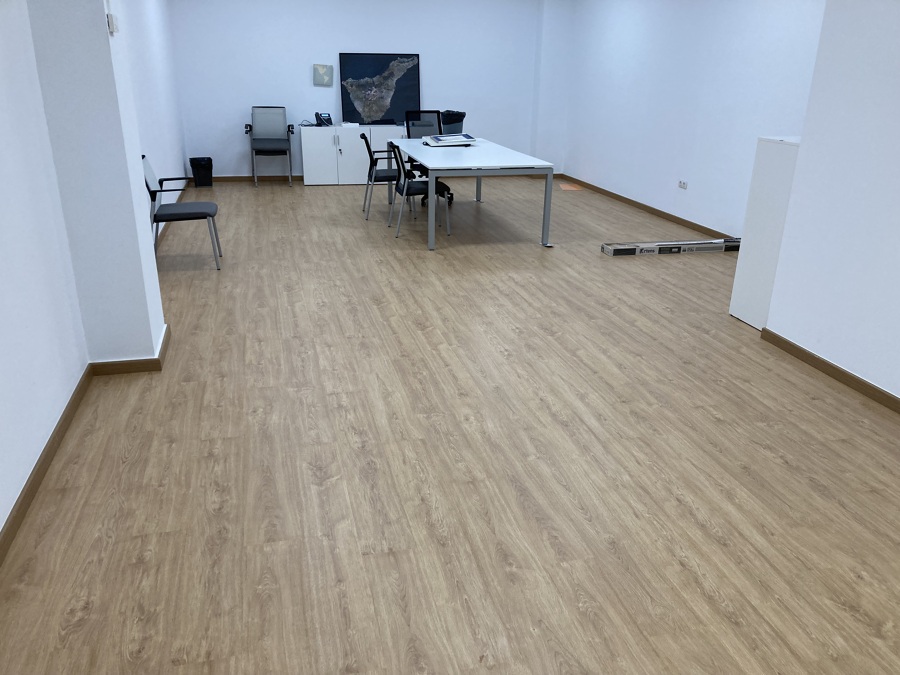 Tarima flotante laminada