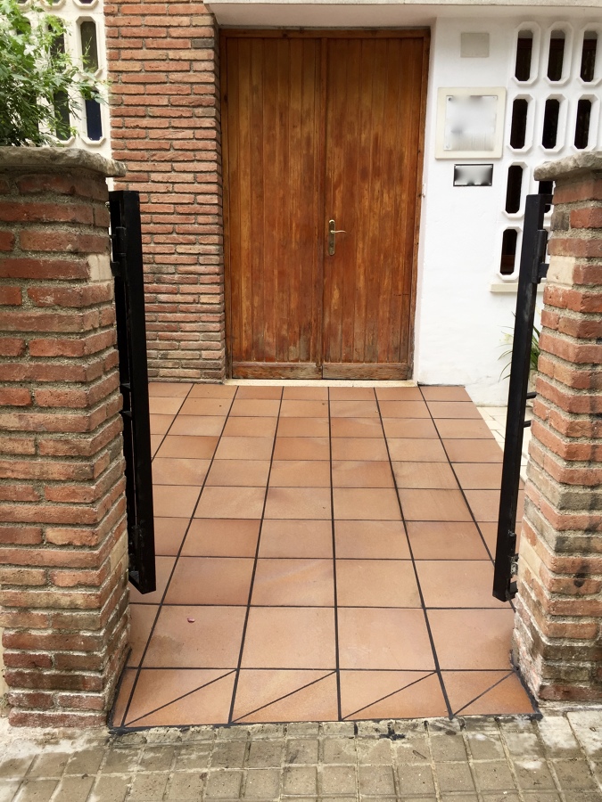 rampa de acceso