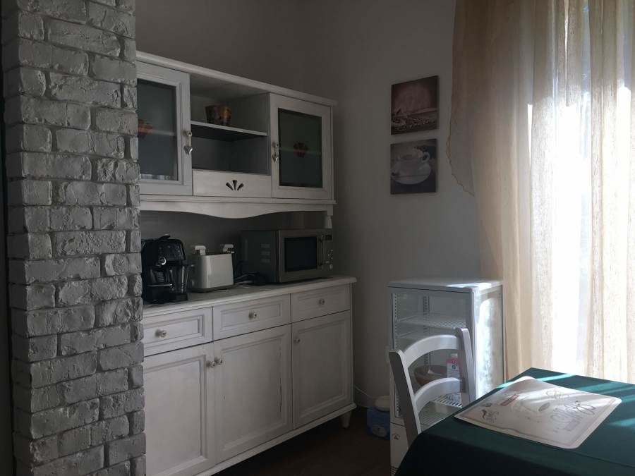 Parte de la cocina que se renovó por completo