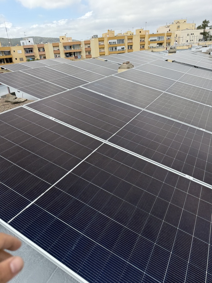 Instalación fotovoltaica.