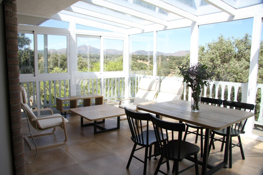 Terraza residencia Alborada