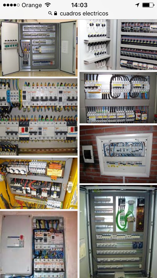 Cuadros e instalciones electricas