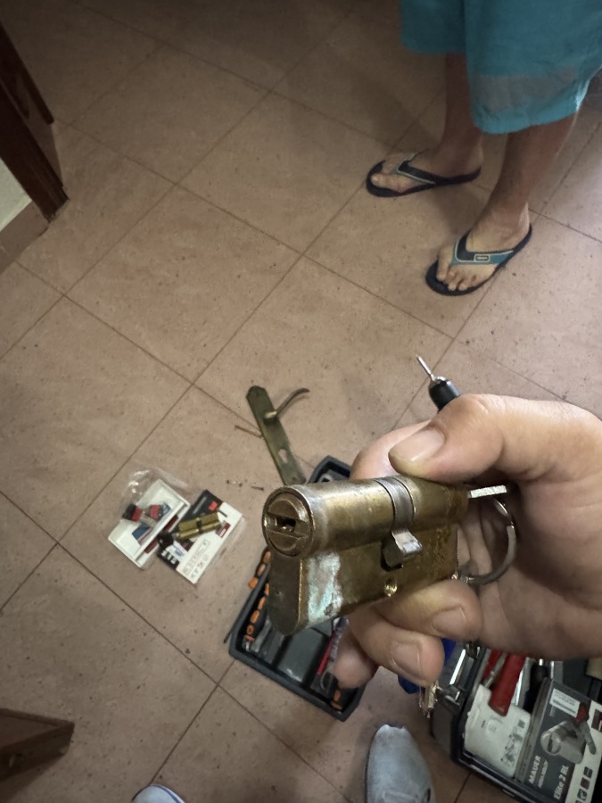 cambio de bombín