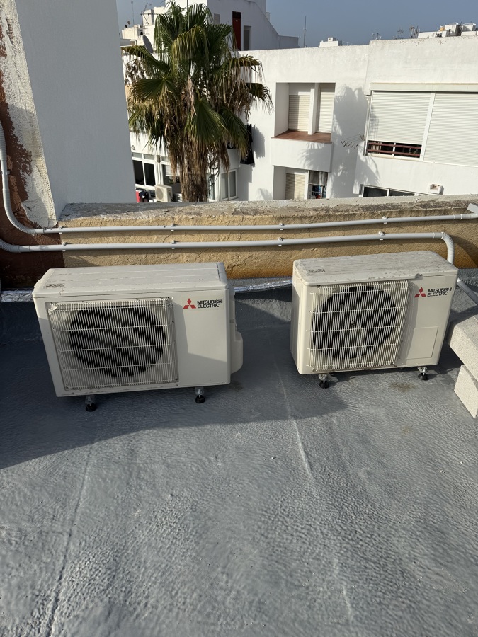 Instalación de aire acondicionado