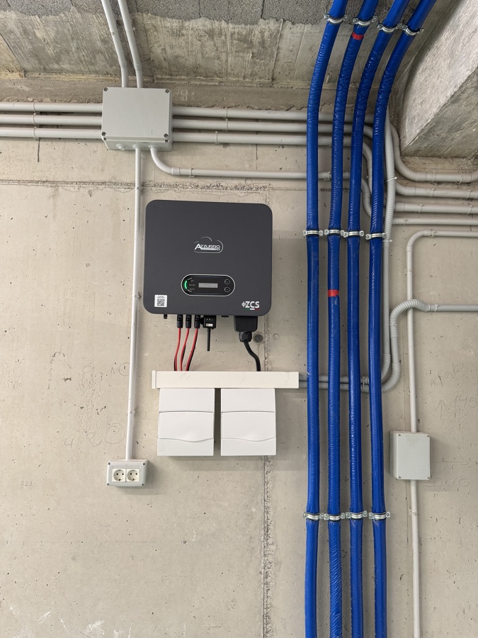 Inversor instalacion fotovoltaica 12kw