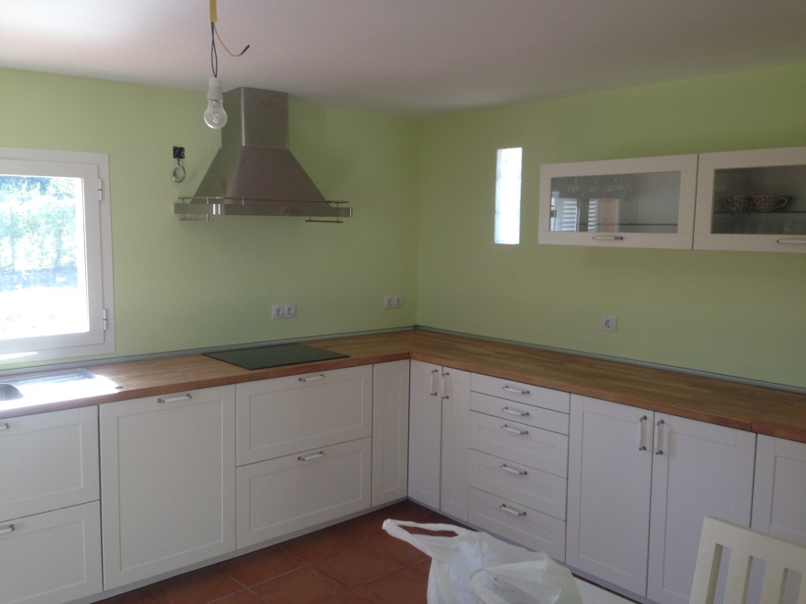 cocina amueblada