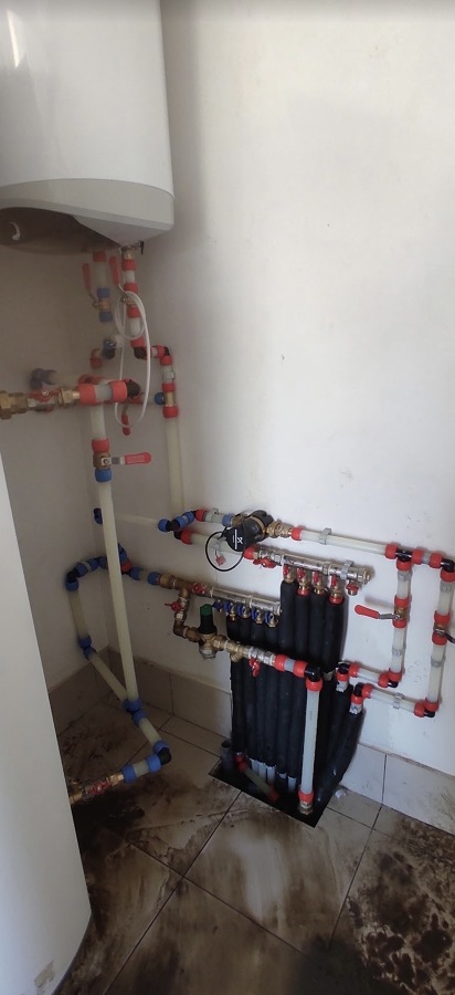 Instalación acs varias viviendas