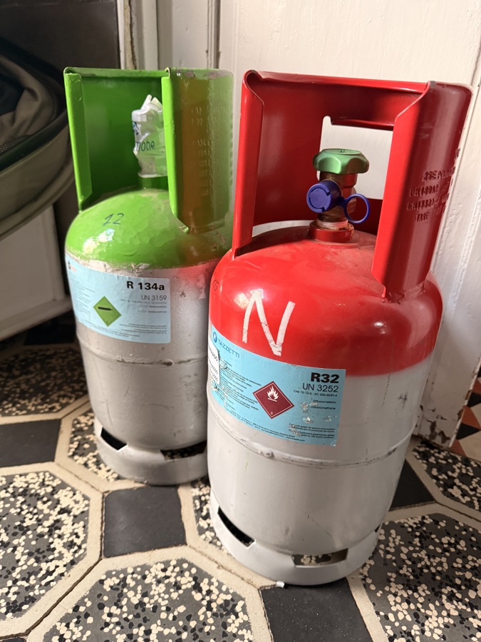 Botellas de gas