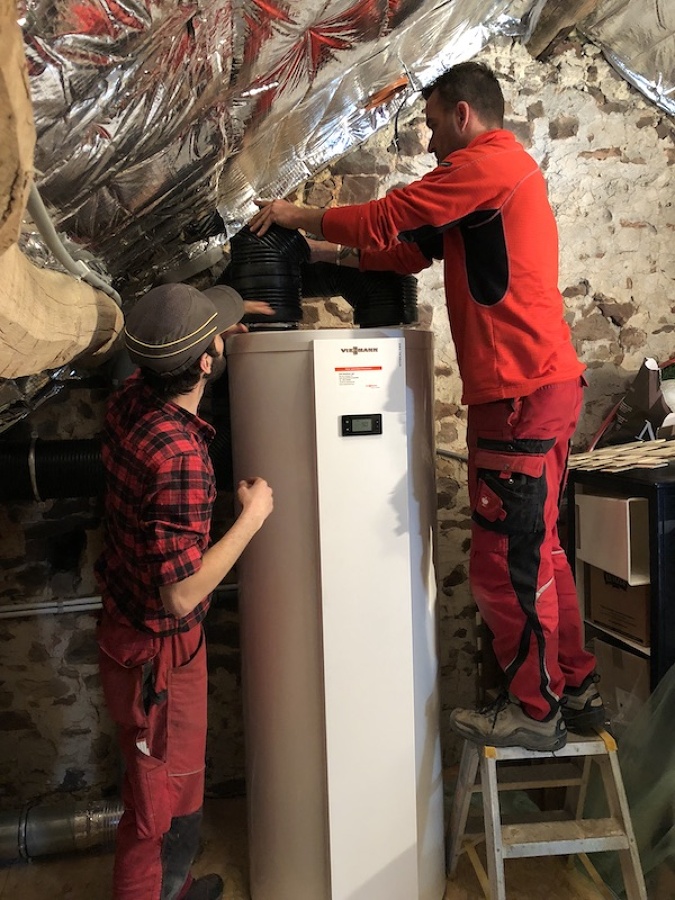 Balon termodinámico para ACS