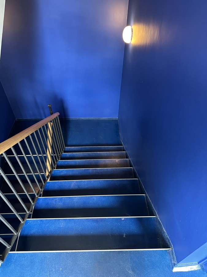 Terminada la escalera