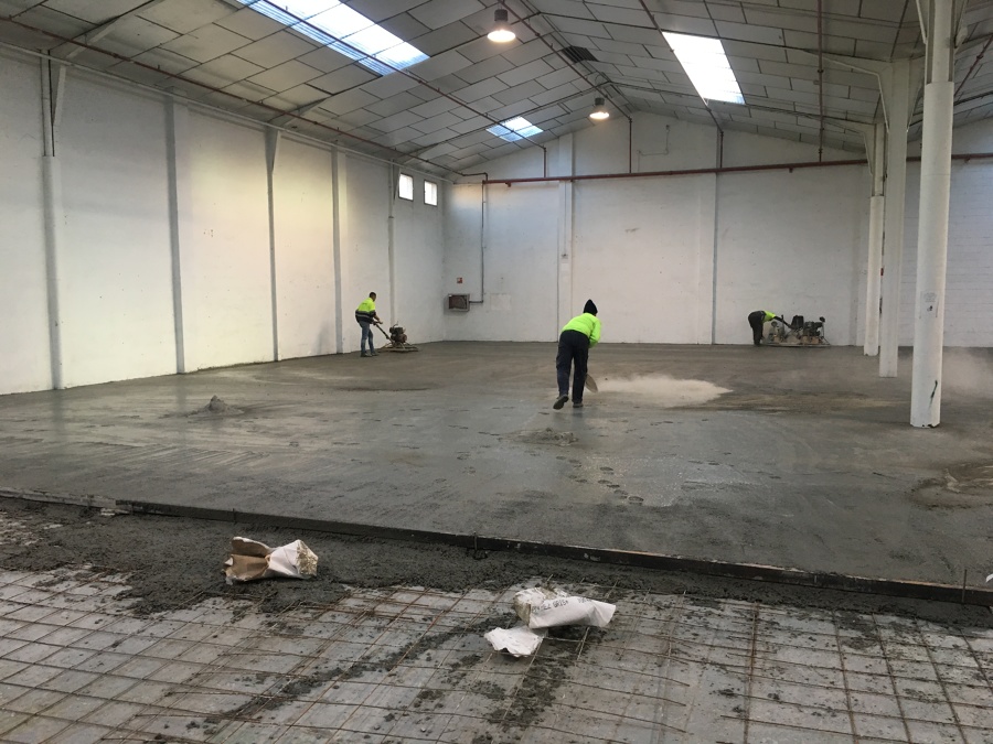 Proyecto Rehabilitación de pavimento Nave Industrial