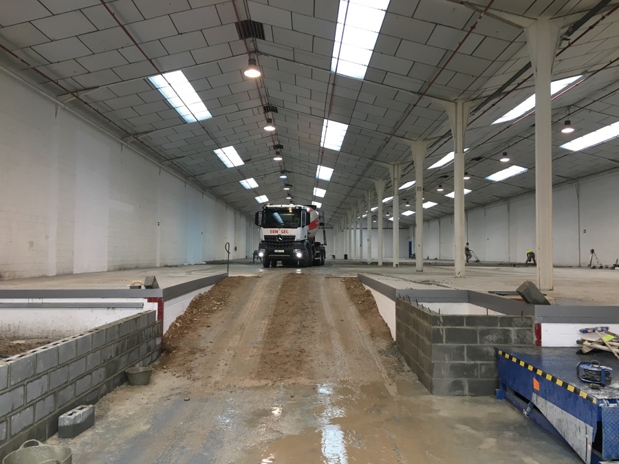 Proyecto Rehabilitación de pavimento Nave Industrial