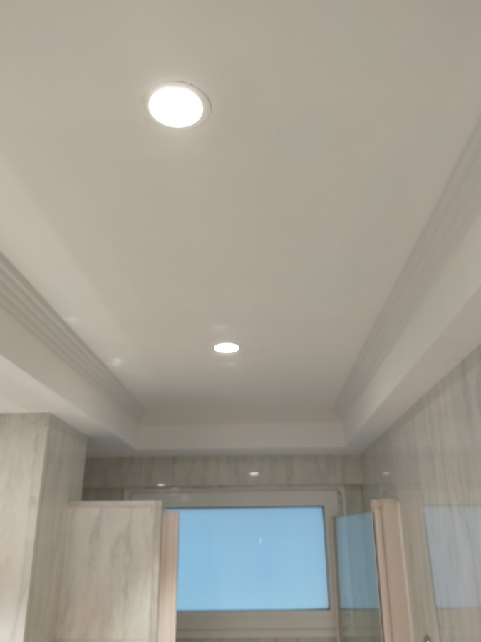 Liso en baño
