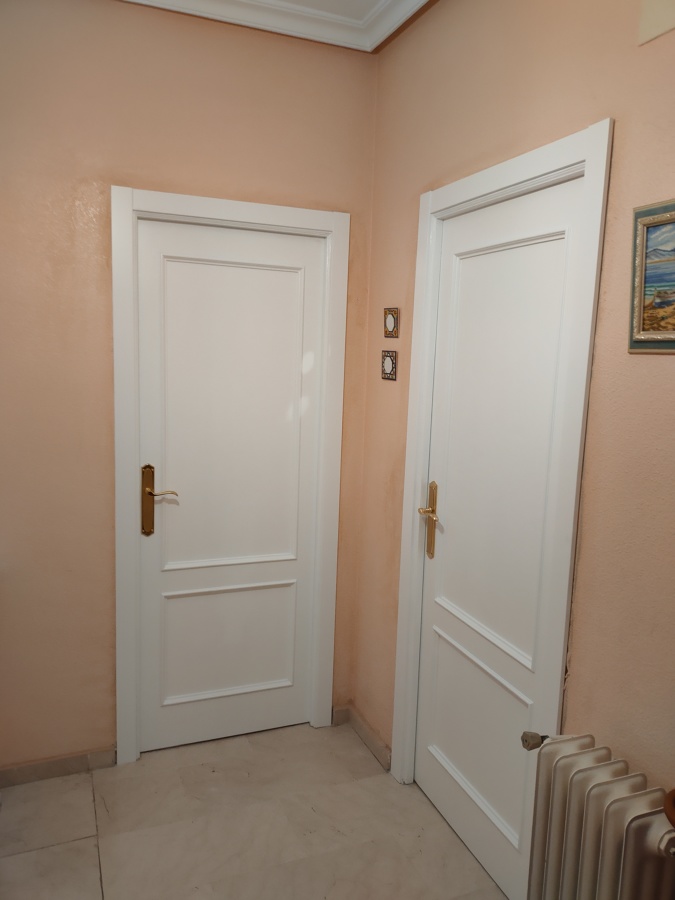 Lacado de puertas.