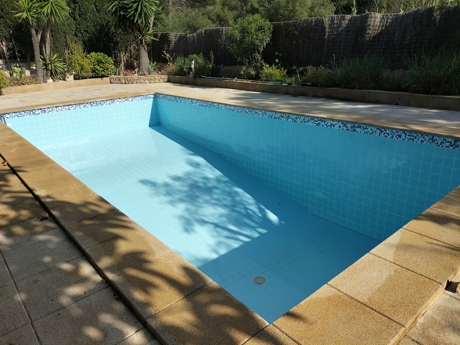 Impermiabilización y embaldosado de piscina