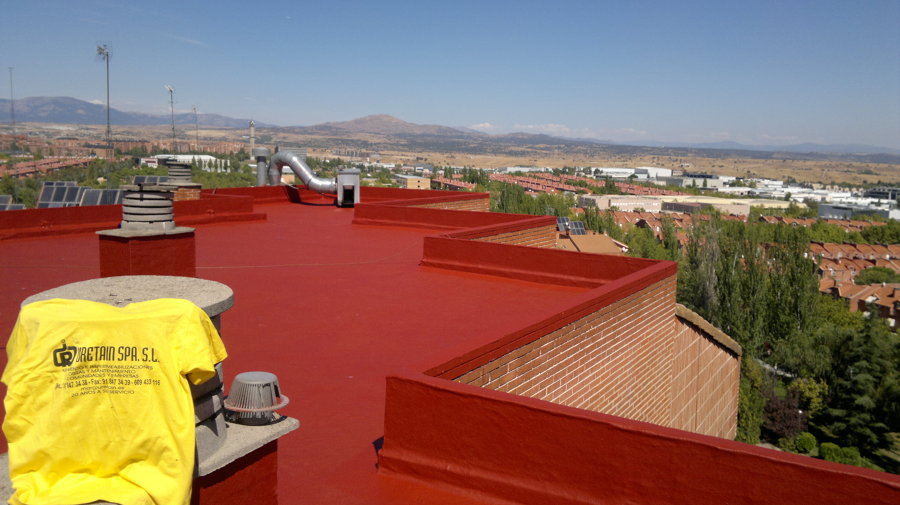 Impermeabilización de cubierta plana