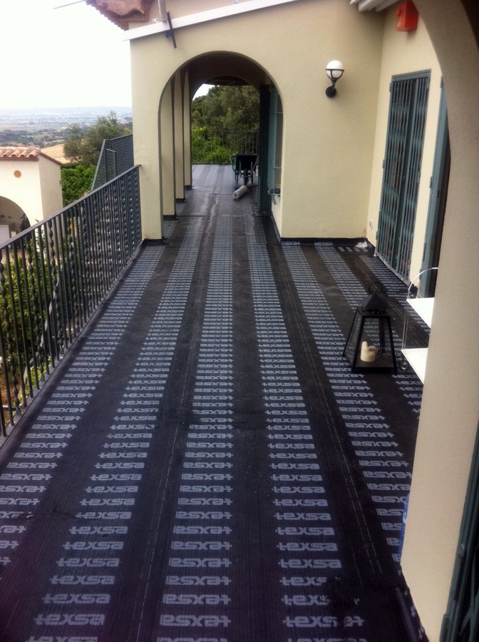 Impermeabilización de terraza en vivienda