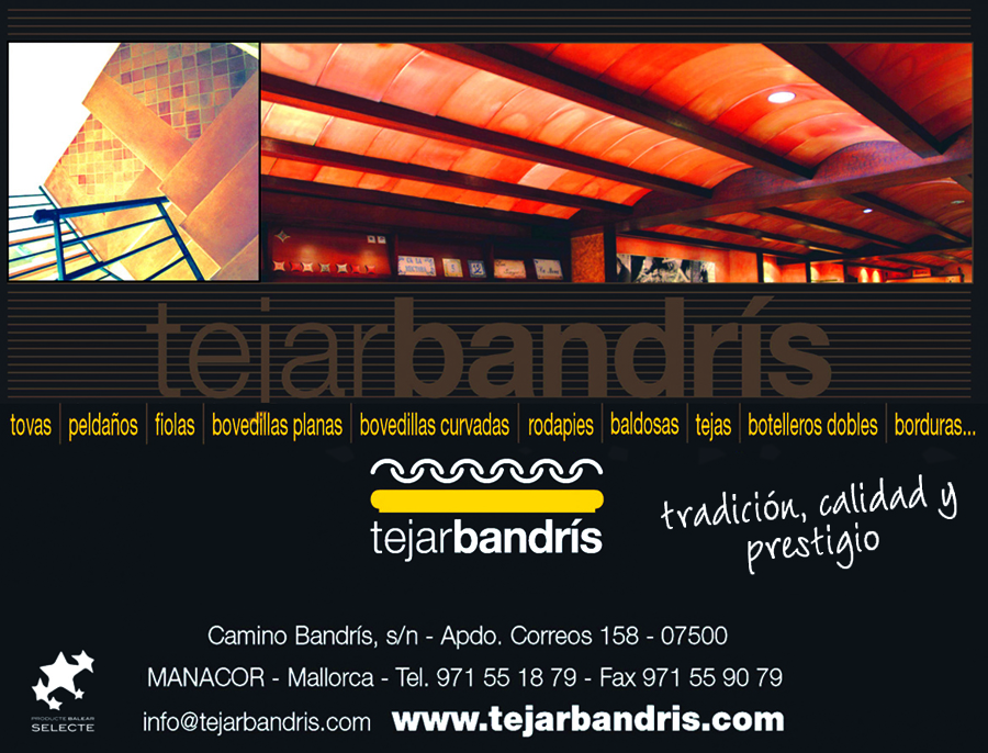 SLOGAN E INFORMACION DE  TEJAR BANDRIS