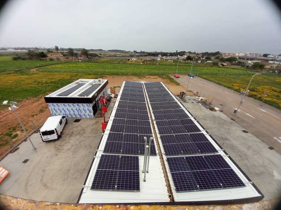 Instalacion sobre techo 30Kw