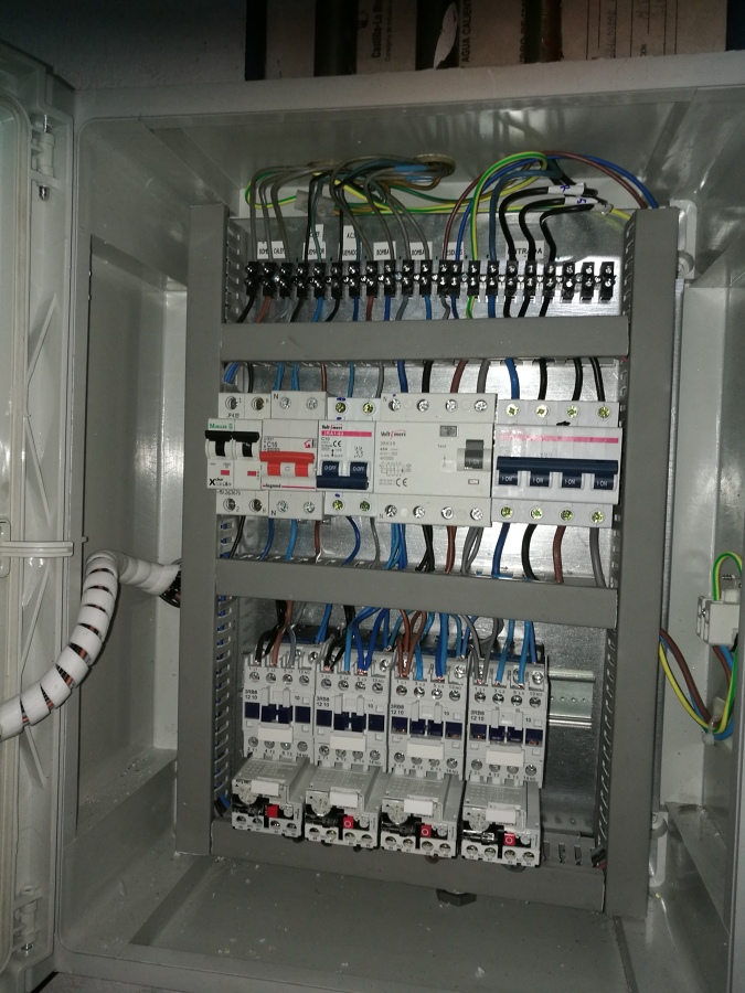 Nuevo cuadro sala de calderas en comunidad de vecinos