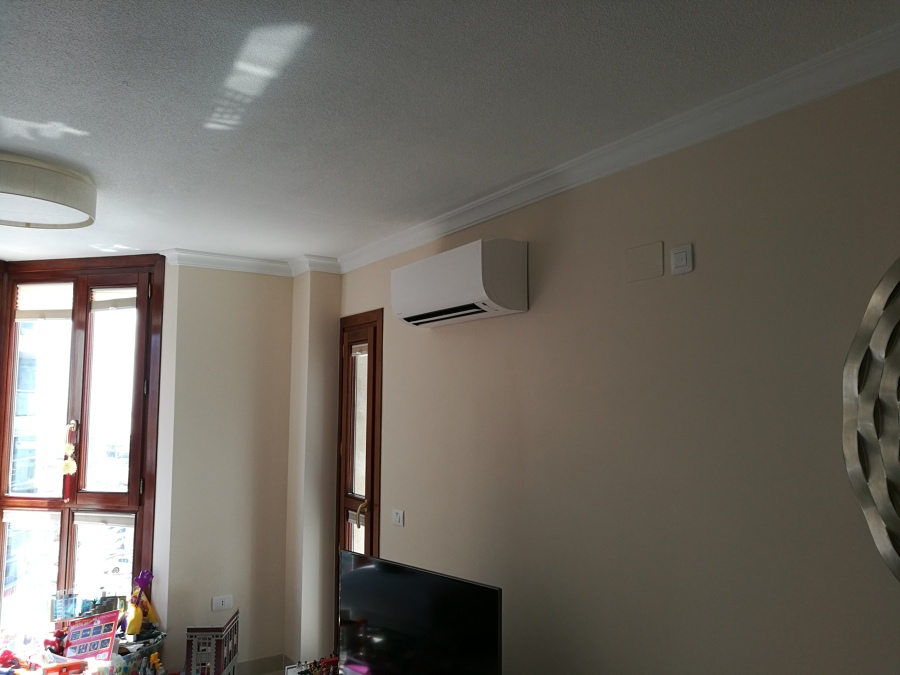 Instalación de aire acondicionado