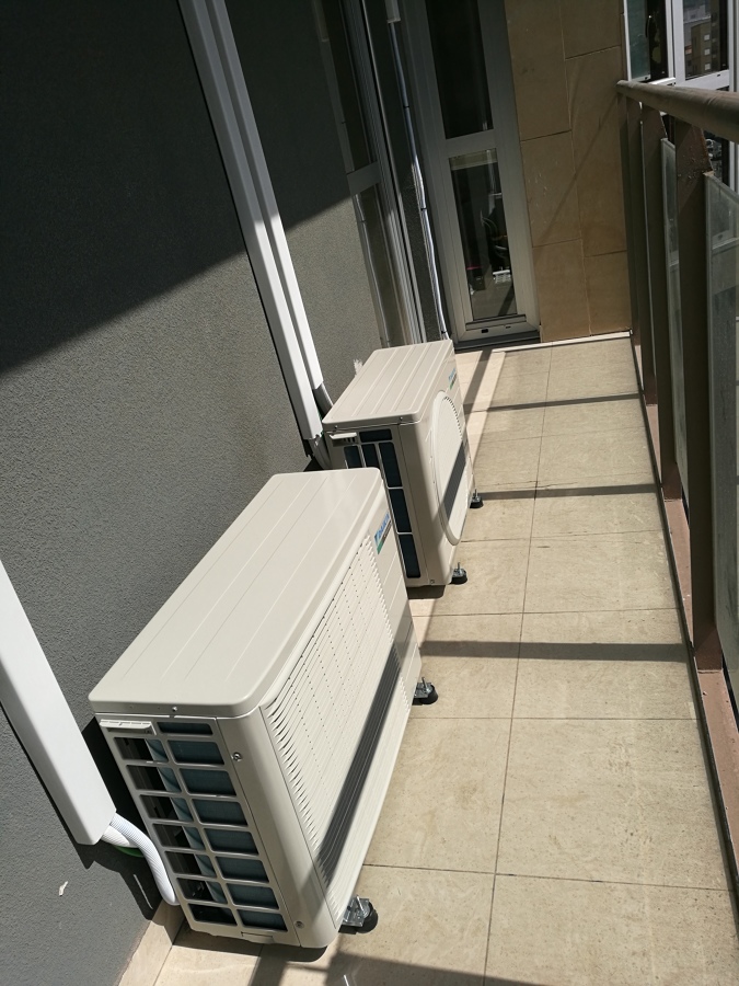 Instalación de aire acondicionado