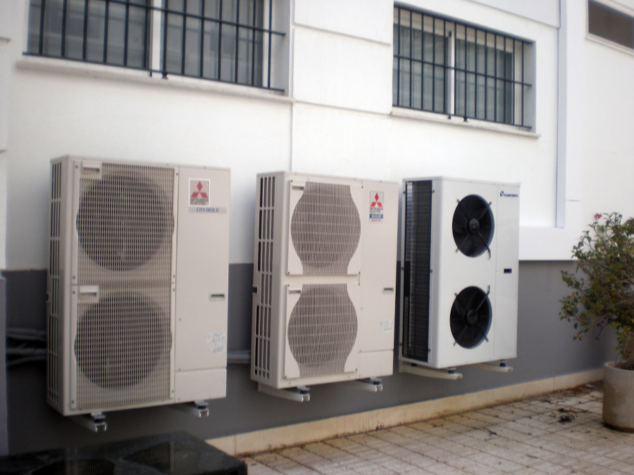 Instalación de equipos de aire acondicionado