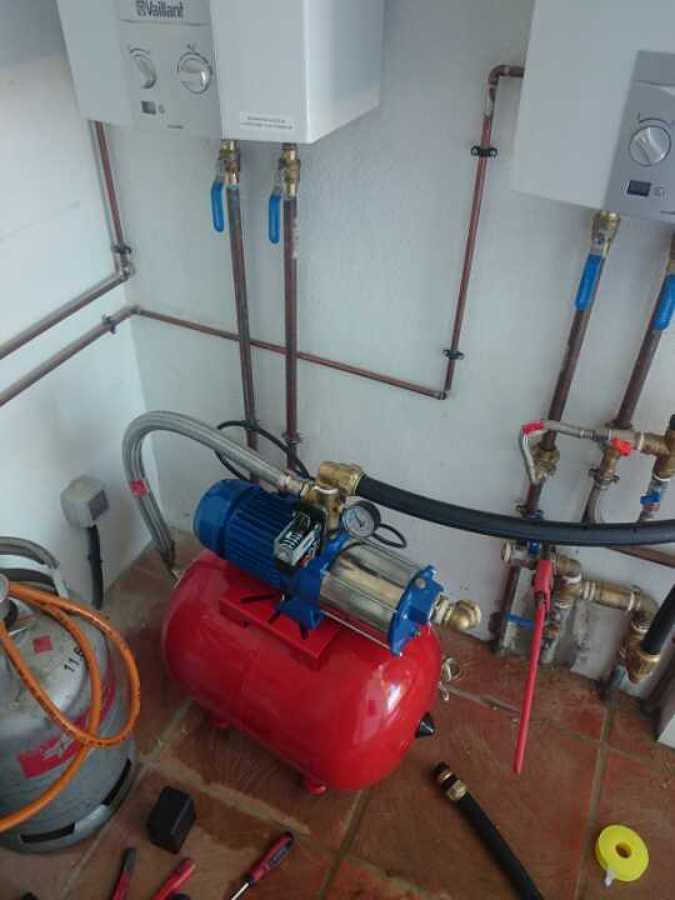 Instalacion de grupo de presion