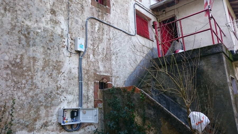 Instalación modulo + contador