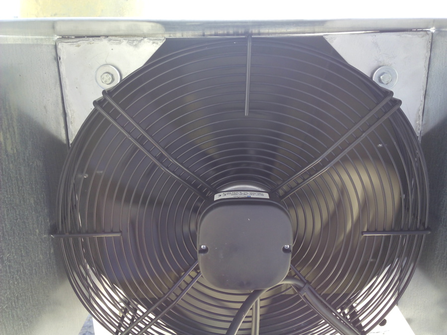 Instalacion extractor aire