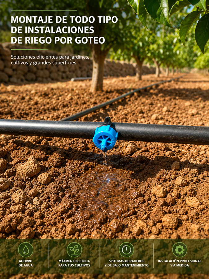Sistemas de riego.