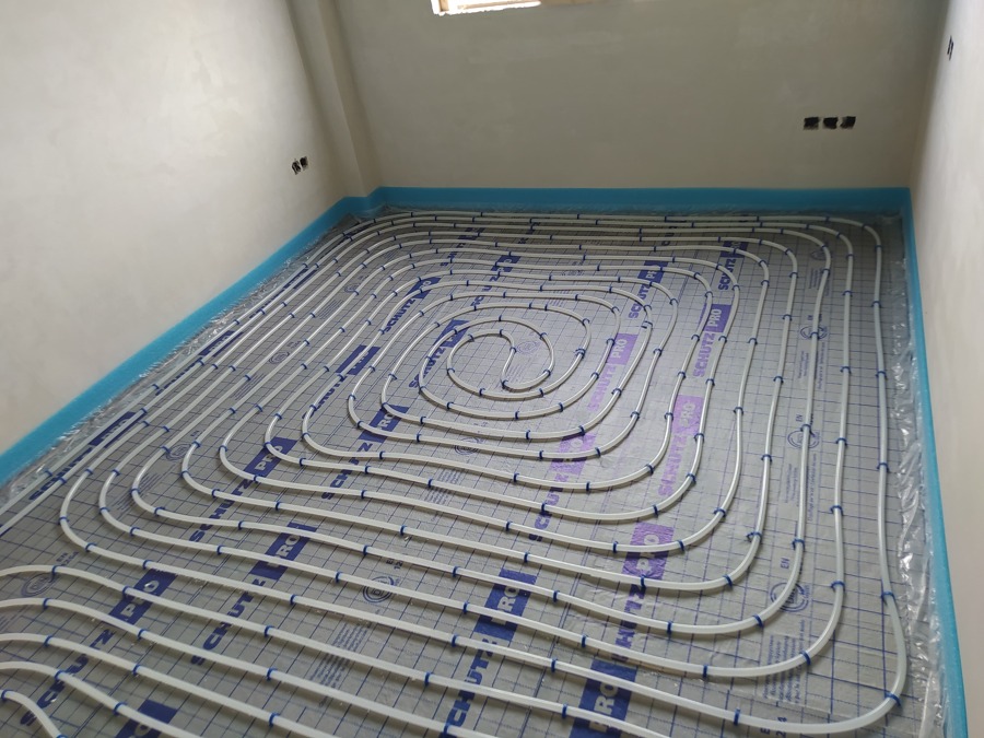Instalación suelo radiante Vigo