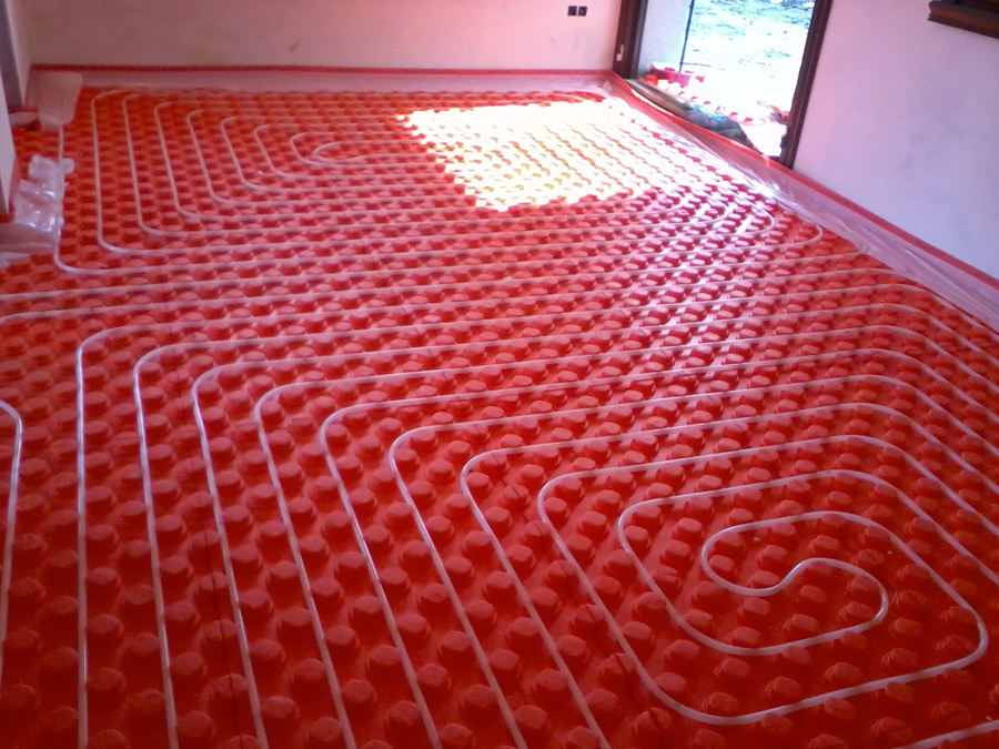 Instalación suelo radiante