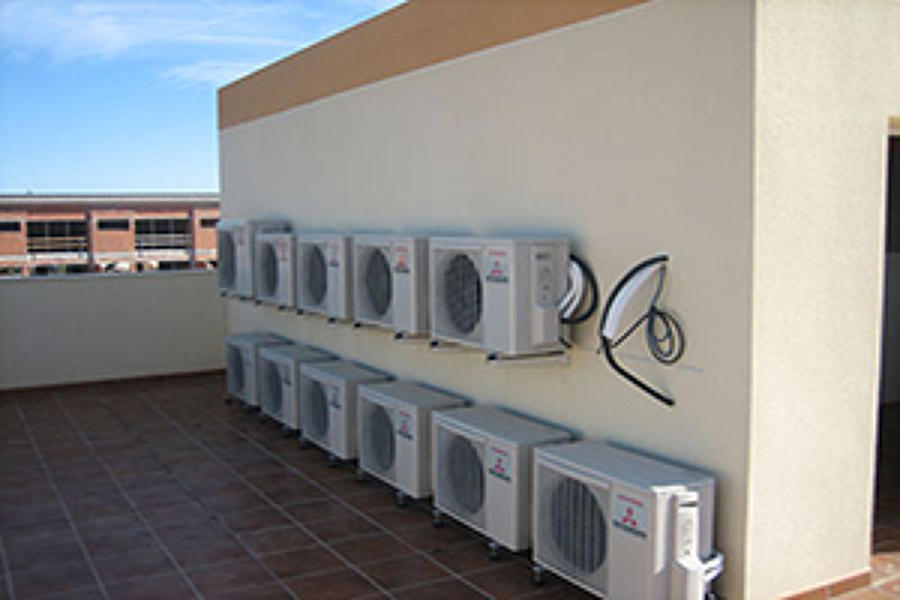 Instalación de equipos aire acondicionado