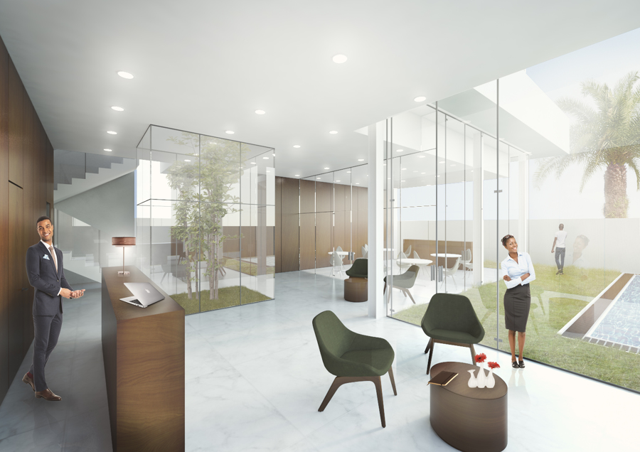 Recepción de Hotel 
