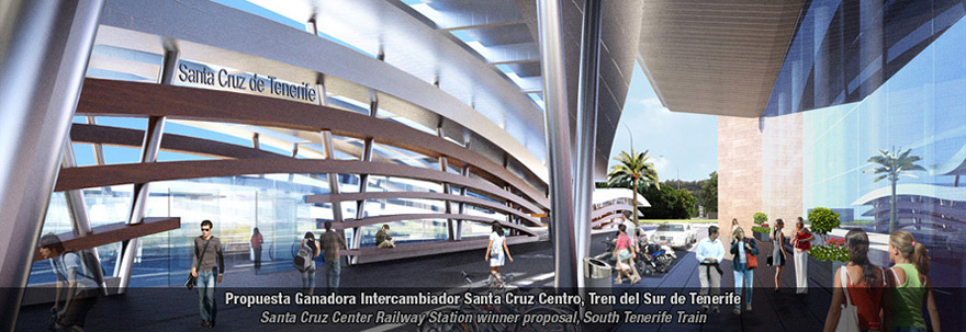 Intercambiador Santa Cruz Centro del Tren del Sur de Tenerife II