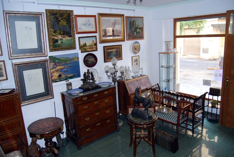 interior de la tienda