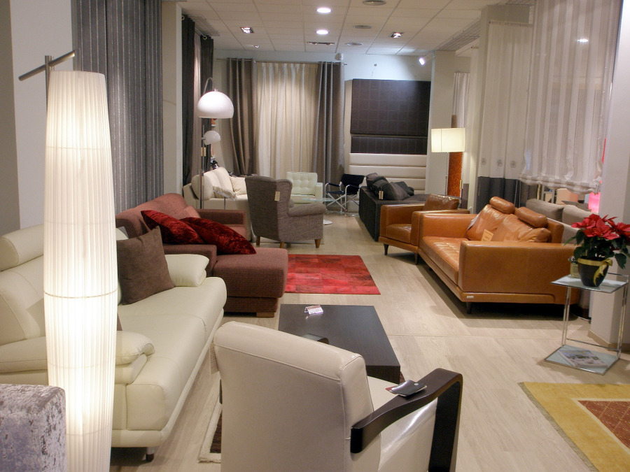Interior tienda 