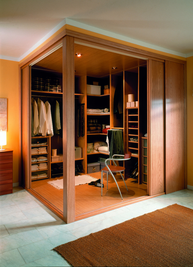 Interior vestidor