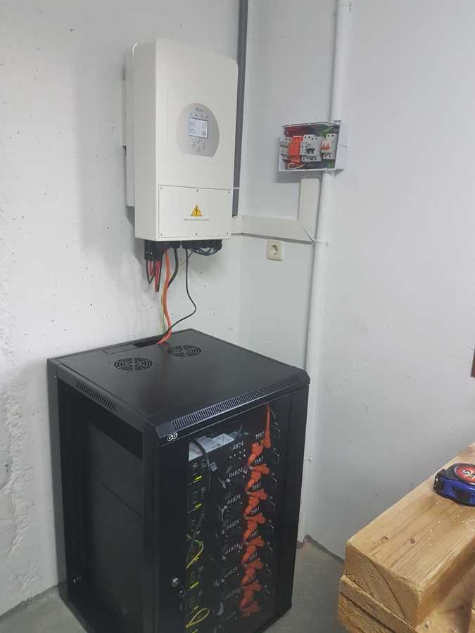 Rack de baterías